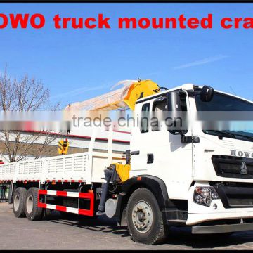 howo 6*4 18Ton 336hp Truck Mounted Crane for sale