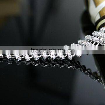 Exaggerated Ultra Wide Diamond Bracelet The Bride Bracelet photo-5