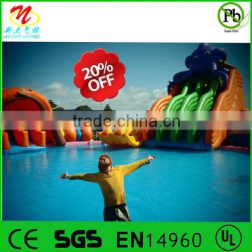 Best choice 20% off giant inflatable water park slides equipment for sale