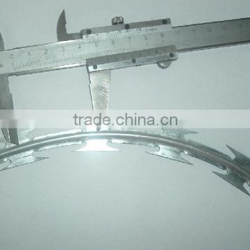 high quality concertina razor wire, barbed razor, razor wire fence for sale