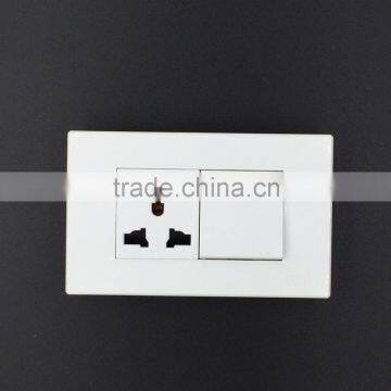 Factory wholesale power 13a multi and 1 gang control home wall sockets