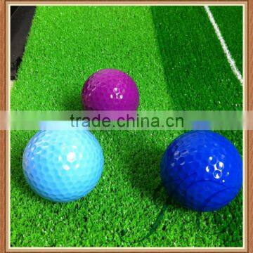 Wholesale stock colored golf ball/three piece golf balls