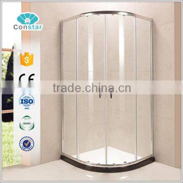 Constar New Arrival Round Sliding Glass Cheap Shower Enclosure