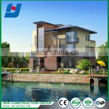 Prefabricated light gauge steel carport house design