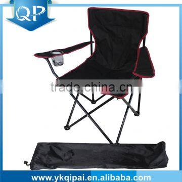 cheap foldable folding wooden beach chair canvas with armrest