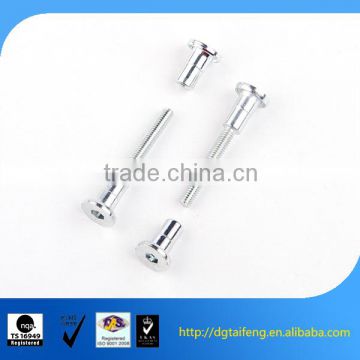 nylon patch thread lock galvanized male and female bolt