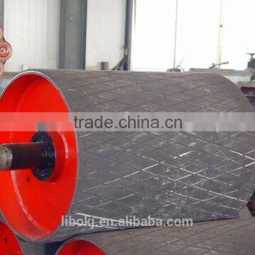 Dia 200mm direct supply rubber drive roller pulley