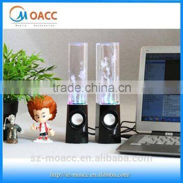 Hot selling portable stereo bluetooth led dancing water speaker