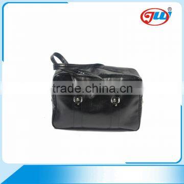 High quality new design leather bag in black color men bag unisex bag