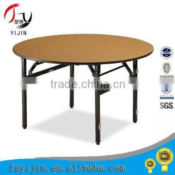 Folding Round Wooden Wedding Table