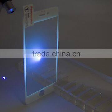 New Arrival 0.33MM 3D 9H Anti Blue Light Silk Printing Full Cover Tempered Glass Screen Protector for iPhone 6