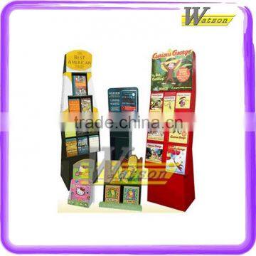 Lovely Children Books Showing in Supermarket or Fair Cardboar Compartment Display Stand photo-1