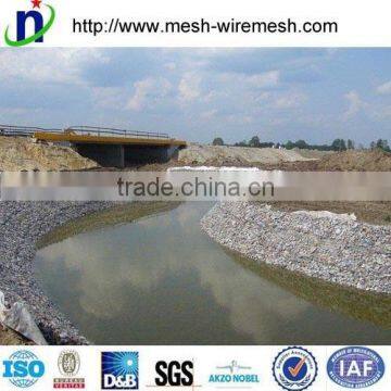 anping factory supply galvanized gabion box/pvc coated gabion mesh (manufacturer) for river