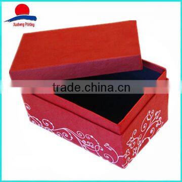 Best Selling Paper Packing Box, Red Cardboard Box For Clothes