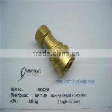 Double Shut-Off High Pressure Hydraulic Quick Coupler.