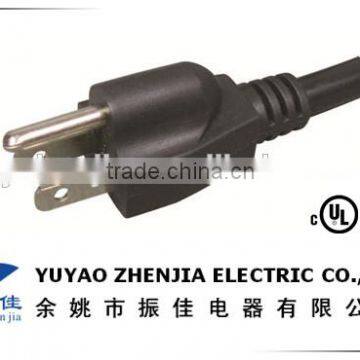 ULcUL Two Pin Plug ZJ-3 power cord