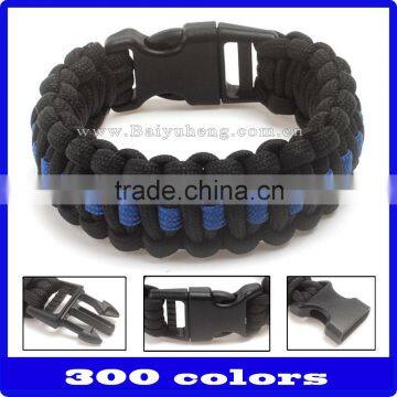 Wholesale Paracord Bracelet Compass Whistle photo-1
