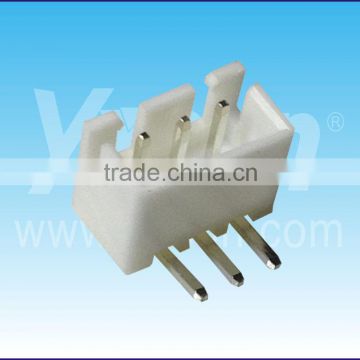 3 pin right angle single row wafer connector