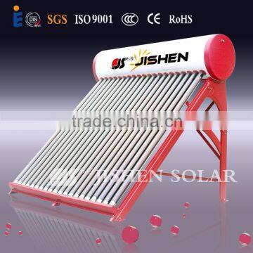 Non-pressurized solar water heater