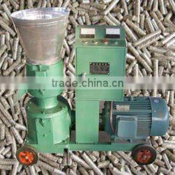 portable flat die pellet pressing machine