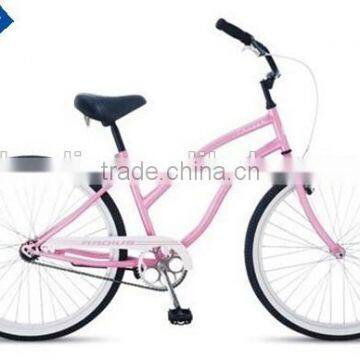 cheap price 26 inch single speed beach cruiser bike for lady