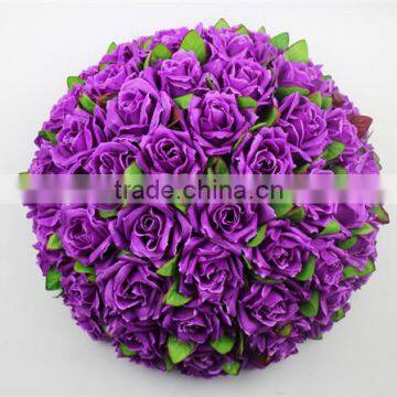 2014 High emulation beautiful artificial hanging flower ball for wedding decor