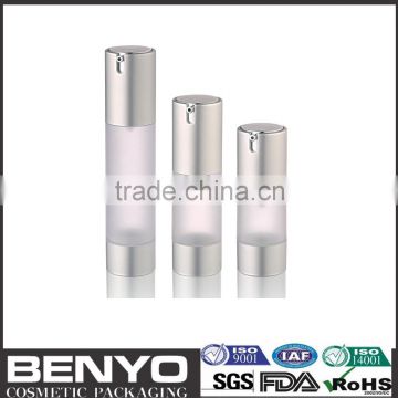 different artworks silver or gold color 15ml,30ml,50ml airless tube 15ml