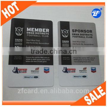 Security Printing promotional scratch card