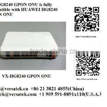 VX-HG8240 GPON ONT (Home Gateway, Fully Compatible with Huawei HG8240); Contact: sherry@versatek.cn