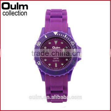 oulm factory cheap watch fashion stylish ladies quartz watch hands clock