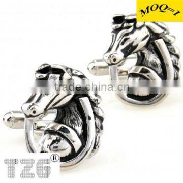 TZG02765 The Popular Horse Cufflink Cuff Link