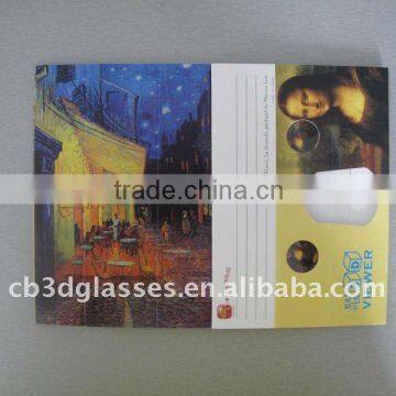 newest amazing 3d lenticular cards as greeting cards