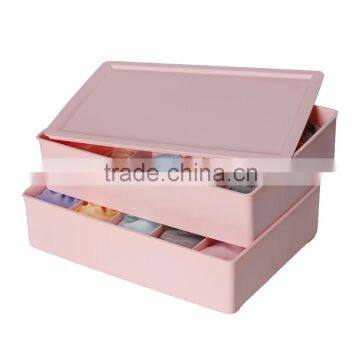 Multicompartment underwear storage packaging paper box