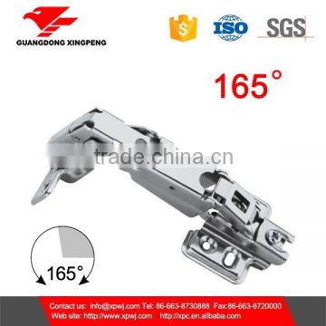 special adjustable angle hinge 165-degree for cabinet