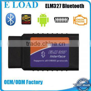 Professional ELM327 Interface Bluetooth OBD2 / OBD II Auto Car Diagnostic Scanner