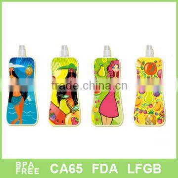 Colorful filter water bottle