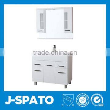 2015 Newest Style PVC Bathroom Cabinet/ Good Quality Wash Basin Bathroom Cabinet For JBP100