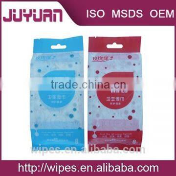 Soft Cleaning Alcohol Free Scented Hand Wipes With Iso