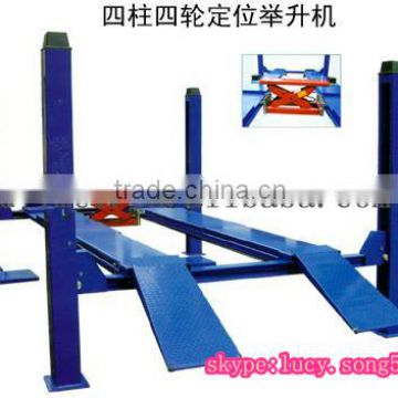 High quality Electro Hydraulic Four Post Car lift CE