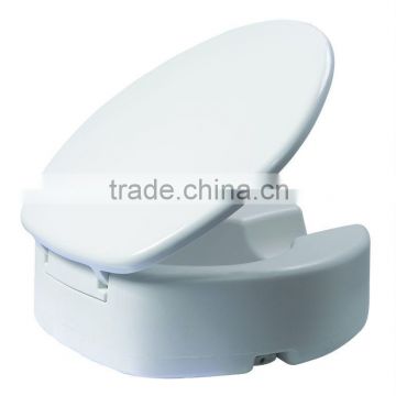 Raised Toilet Seat With Cover for disabled people