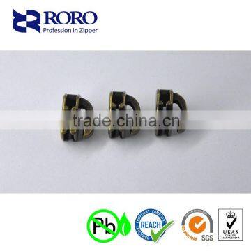 RORO 14120401anti-que Brass Zinc Alloy Roll Plating Zipper Puller photo-6