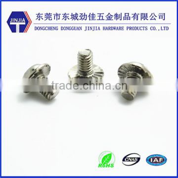 m4 low carbon steel triangle special head shoulder metal screw