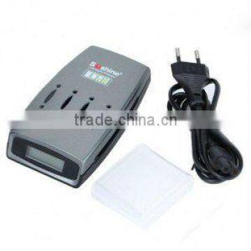 2pcs 18650 and 2pcs RCR123 /16340 Li-ion Battery Charger 4 slot universal battery charger from Soshine