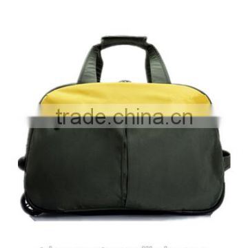 standard size wheeled carry on cotton men rolling duffel bag