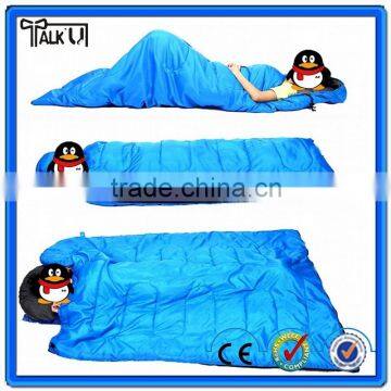 Envelope Hooded Single Sleeping Bag Spring Autumn for Outdoor Sleeping Camping Portable Mini Sleeping Bag