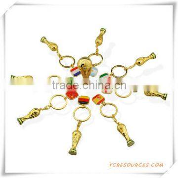 2015 new design trophy shaped keychain/metal keychain,love kaychain (PG03005)