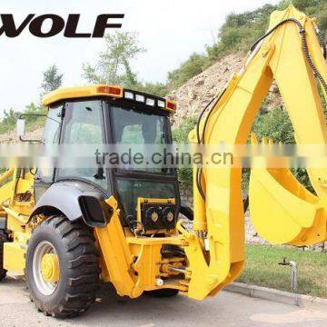 Newest WOLF 0.8-1.2m3 bucket capacity backhoe loader Dubai