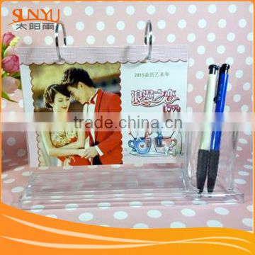 Beautiful acrylic calender stand (sunyu) manufactuing