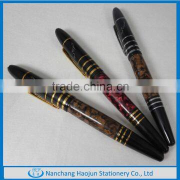 OEM Luxury Arcrylic Roller Gift Pen for Government,Top Grade Metal Gift Roller Pen