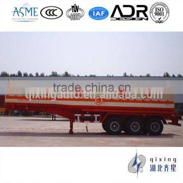 45m3 aluminum alloy fuel tank semi trailer fuel trailer fuel tanker trailer